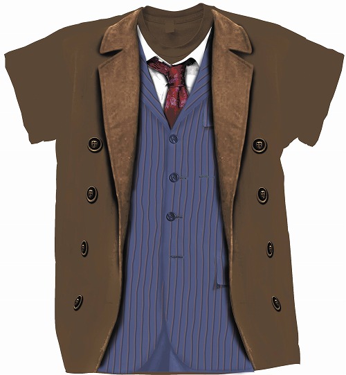 DOCTOR WHO TENTH DOCTOR COSTUME T/S MED (O/A)/ APR162588
