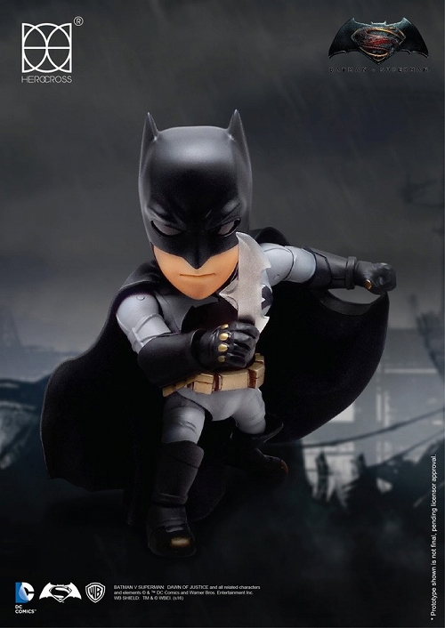 【入荷中止】ハイブリッドメタルフィギュレーション/ バットマン vs スーパーマン ジャスティスの誕生: バットマン - イメージ画像