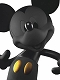 【再入荷】ディズニー/ ミッキーマウス アートフィギュア ブラック スペシャルエディション DIS33318