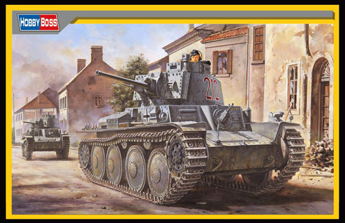 【再入荷】ドイツ 38t 戦車 B型 1/35 プラモデルキット