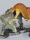 miniQ/ ティラノサウルス VS トリケラトプス