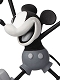 ウォルト・ディズニー アーカイブ・コレクション/ ミッキーマウス＆ミニーマウス マケット セット ブラック＆ホワイト ver
