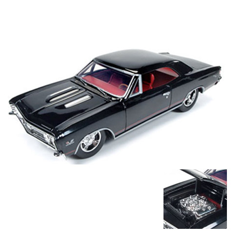 1967 Chevy Chevelle SS タキシードブラック 1/24 AW24006