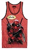 DEADPOOL WHATEVER WADE RED SNOW HEATHER TANK LG / MAY162303