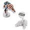 CAPTAIN AMERICA ACTION CUFFLINKS  / MAY162353