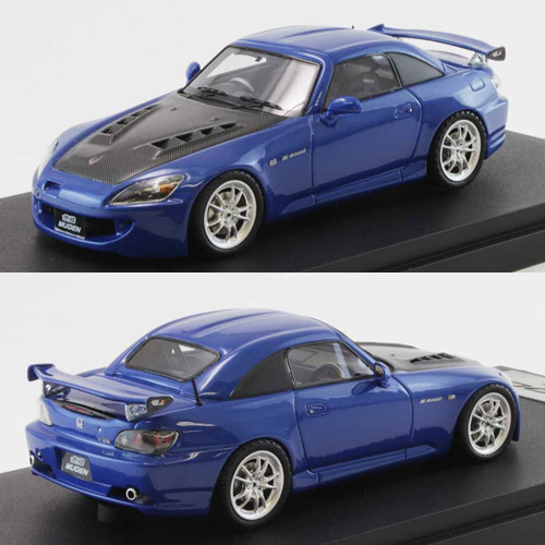 S2000 無限 AP1 モンテカルロ ブルーパール 1/43 PM4310M2BL/ ミニカー