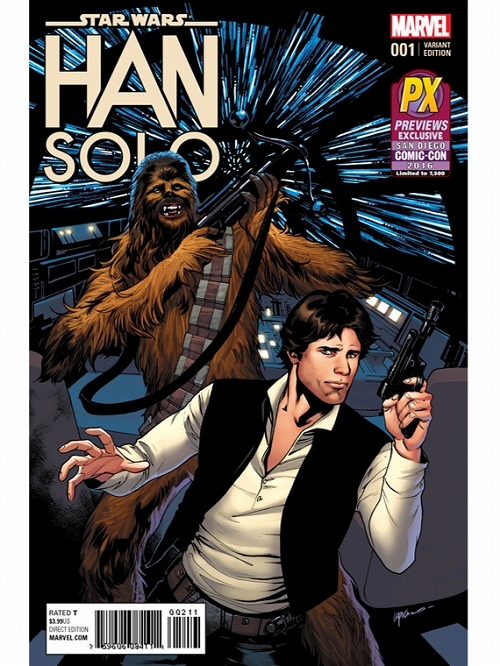 【SDCC2016 コミコン限定】STAR WARS: HAN SOLO #1 LUPACCHINO VARIANT MAR169182