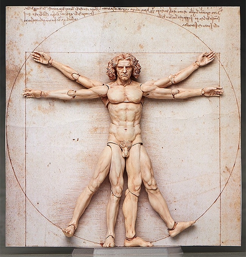 figma/ テーブル美術館: ウィトルウィウス的人体図
