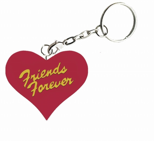 SUICIDE SQUAD FRIENDS FOREVER HEART KEYCHAIN / JUN163005