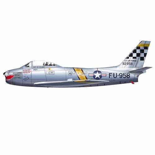 F-86F セイバー ハロルド・E・フィッシャー大尉機 1978 1/72 HA4313