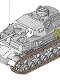 【再入荷】WW.II ドイツ軍 IV号戦車D型 5cmL/60砲搭載型 1/35 プラモデルキット CH6736