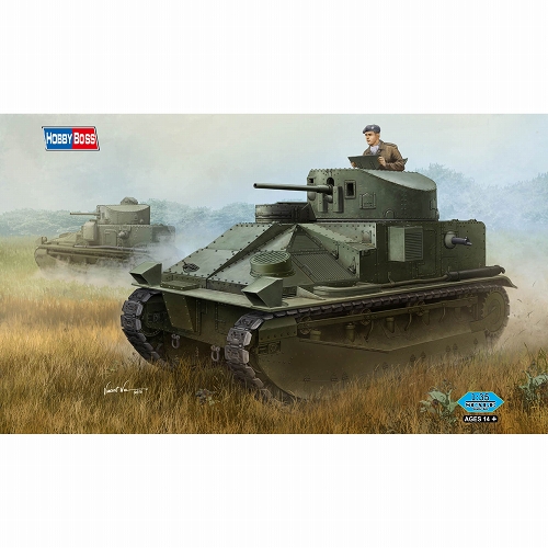 ファイティングヴィークル/ ヴィッカース中戦車 Mk.II 1/35 プラモデルキット 83879