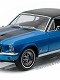 【2次受注分】1967 フォード マスタング クーペ スキー カントリー スペシャル ベイルブルー 1/18 12965