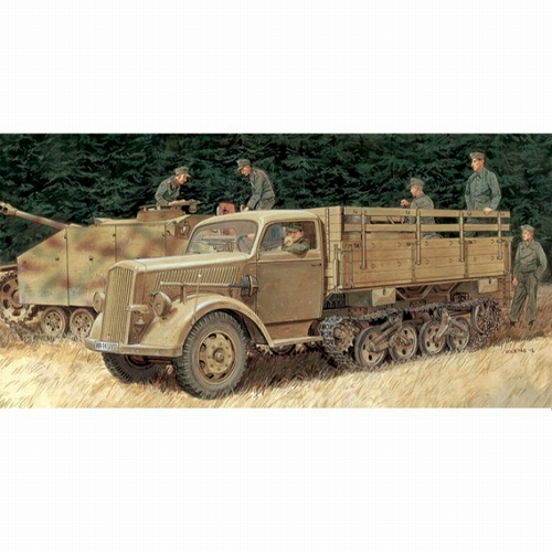 【再入荷】WW.II ドイツ軍 汎用ハーフトラック マウルティア 1/35 プラモデルキット CH6761