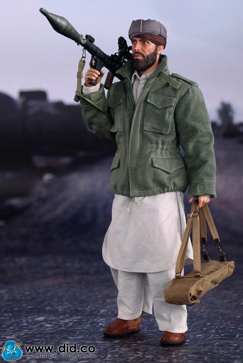 ソビエト アフガン戦争 1980 アフガニスタン シビリアンファイター アルバーズ 1/6 アクションフィギュア I80112 - イメージ画像