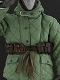 WWII ドイツ国防軍 落下傘兵 ダブルサイデッド コットンパデッド ジャケット スーツ グリーン 1/6 セット AL10011A