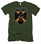 SUICIDE SQUAD TASK FORCE SHIELD PX MILITARY GREEN T/S MED / JUL162327