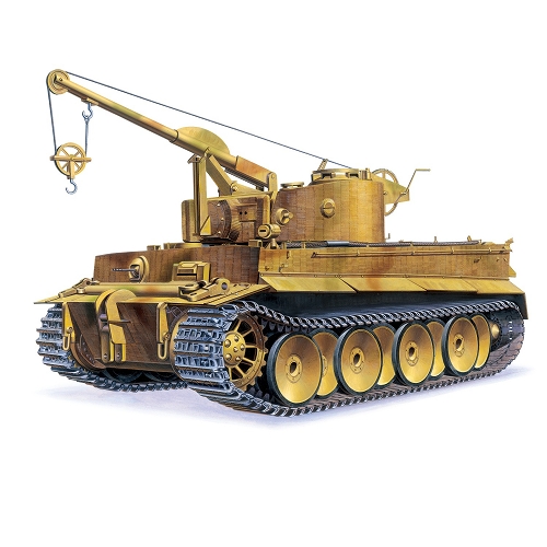 ベルゲパンツァー ティーガーI 戦車回収車 第508重戦車大隊 with ツィメリットコーティング 1/35 プラモデルキット DR6850
