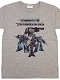 【再生産】トランスフォーマー/ チーム ディセプティコン 1980's Tシャツ グレー サイズXS