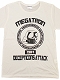 【再生産】トランスフォーマー/ メガトロン カレッジ Tシャツ ホワイト サイズM