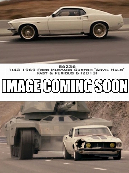 ワイルド・スピード シリーズ/ ワイルド・スピード EURO MISSION: 1969 フォード マスタング カスタム アンヴィル ヘイロー 1/43 86236