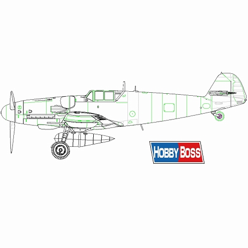 エアクラフトシリーズ/ メッサーシュミット Bf109G-6 1/48 プラモデルキット 81751