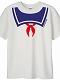 【再入荷】ゴーストバスターズ/ ステイパフ マシュマロマン セーラー Tシャツ サイズXS