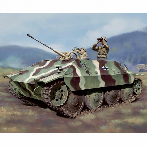 【再入荷】WW.II ドイツ軍 駆逐戦車 38t 2cm対空機関砲 Flak38搭載型 1/35 プラモデルキット DR6399
