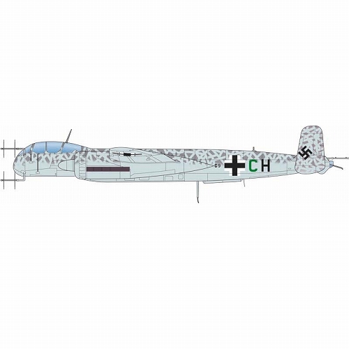 WW.II ドイツ軍 He219A-7 ウーフー 1/72 プラモデルキット AE-1 - イメージ画像