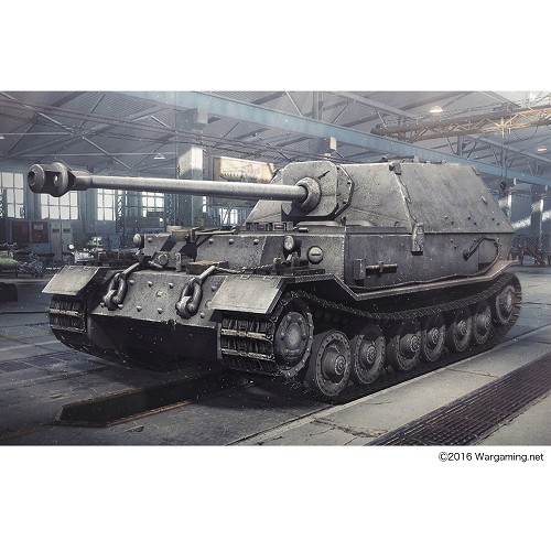 ワールドオブタンクス/ ドイツ 駆逐戦車 フェルディナント 1/35 プラモデルキット WOT39507 - イメージ画像