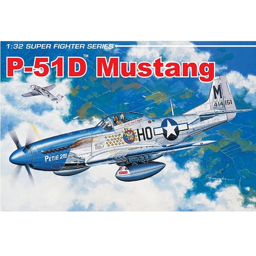 WW.II アメリカ軍 P-51D マスタング 1/32 プラモデルキット DR3201