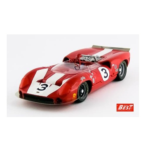 ローラ T70 MK.2 1966 カンナム St.Jovite/J.Surtees 優勝 1/43 BEST9633 - イメージ画像