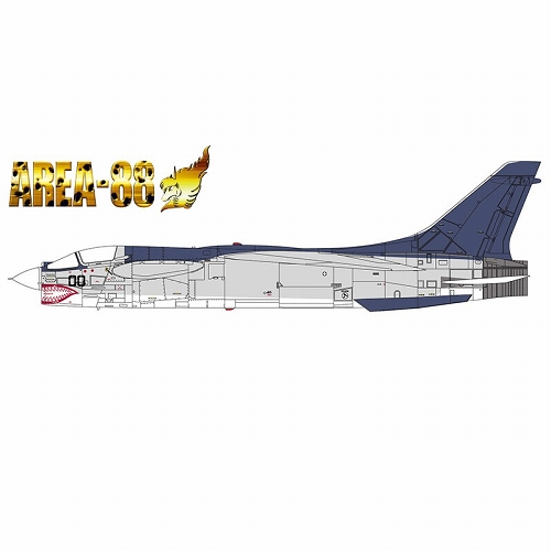 クリエイターワークス/ エリア88: F-8E クルーセイダー 風間真 1/48 プラモデルキット 64739
