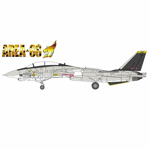 クリエイターワークス/ エリア88: F-14A トムキャット ミッキー・サイモン 1/48 プラモデルキット 64744