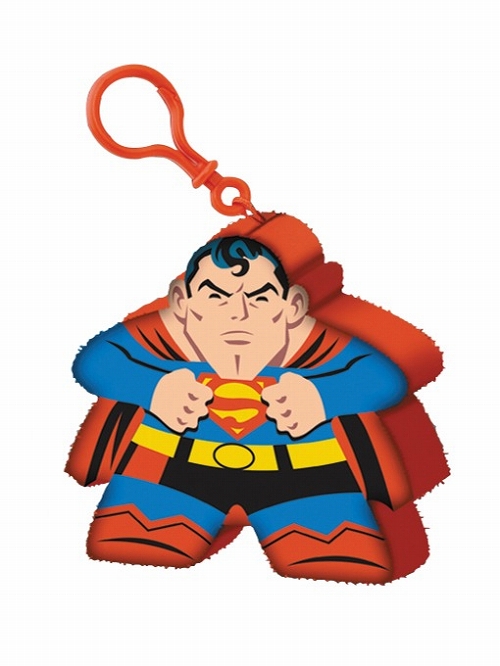 【入荷中止】マイティ・ミープレス/ DCコミックス: スーパーマン プラッシュ クリップ - イメージ画像
