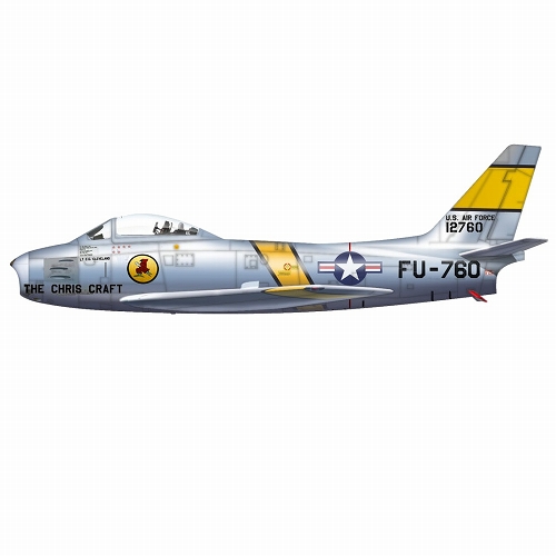 F-86E セイバー チャールズ・G・クリーブランド スペシャル 1/72 HA4314A