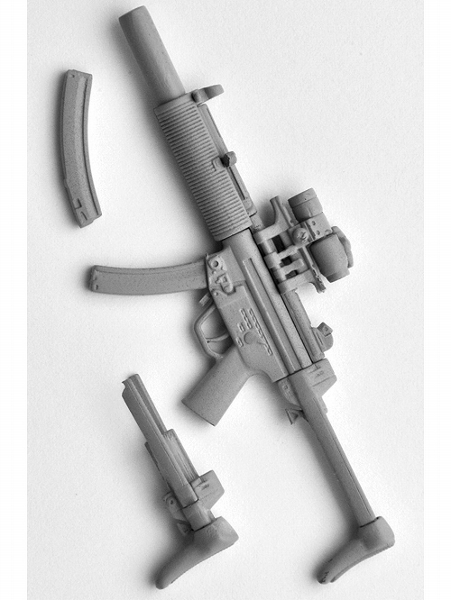 LittleArmory リトルアーモリー/ MP5SD6タイプ LA026 - イメージ画像