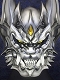牙狼 -GARO- 絶狼 ZERO DRAGON BLOOD/ 銀牙騎士ゼロ ヘッドモデル メッキ ver
