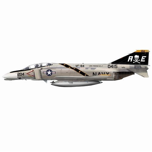 F-4N ファントムII U.S.S.ルーズベルト 1/72 HA1976