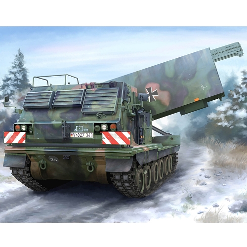 ドイツ陸軍 MLRS 多連装ロケットシステム 1/35 プラモデルキット 01046
