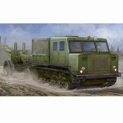 ソビエト軍 砲兵トラクター AT-S 1/35 プラモデルキット 09514