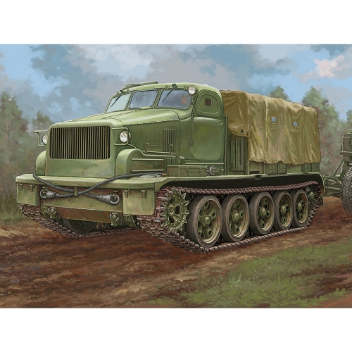 ソビエト軍 砲兵トラクター AT-T 1/35 プラモデルキット 09501
