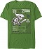 LEGEND OF ZELDA LINK CHART KELLY GREEN T/S MED / JAN172572