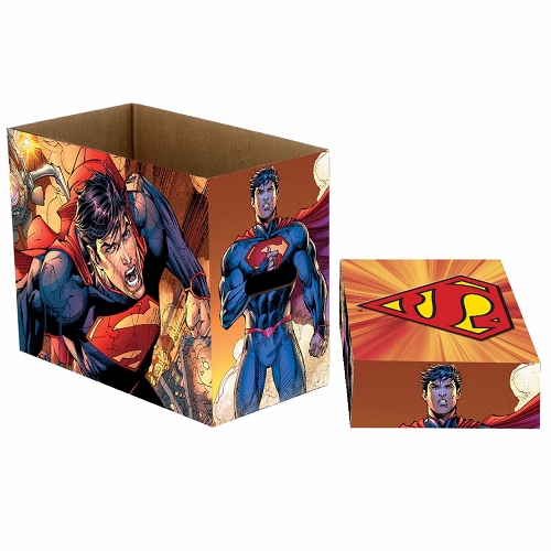 コミックブック ストレージボックス/ DCコミックス スーパーマン フライ ver