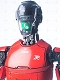 リアリスティック ロボット シリーズ/ ロボティック ピンヤイク 1/6 アクショフィギュア テストタイプ レッド ver