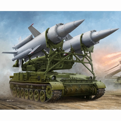 ソビエト軍 2K11A 対空ミサイルシステム クルーグ 1/35 プラモデルキット 09523