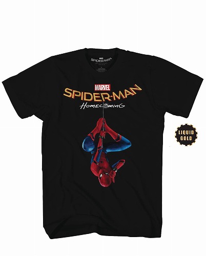 SPIDER-MAN HOMECOMING HOME TO NY BLK T/S LG/ MAR172500