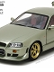 【2次受注分】アルチザンコレクションシリーズ/ 1999 日産 スカイライン GT-R R34 ミレニアムジェイド 1/18 19033