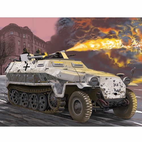 WW.II ドイツ軍 Sd.Kfz.251/16 Ausf.C 火炎放射型 1/35 プラモデルキット DR6864