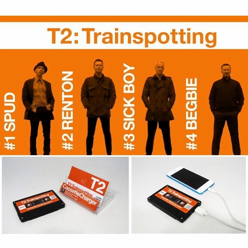 TAPES/ T2 トレインスポッティング カセットテープ型 バッテリーチャージャー